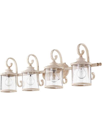 San Miguel 4-Light Vanity in Persian White.